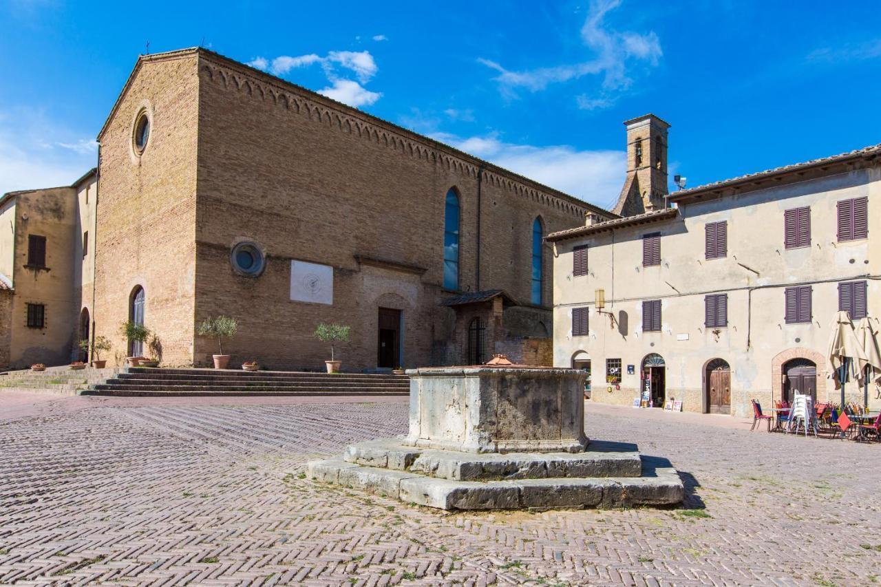 Cozy Sant'Agostino - Church View San Gimignano Exteriör bild